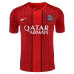 Günstige Fußballtrikots Paris Saint-Germain Pre-Match 2025-26 Rote Kurzarm Günstige Fußballtrikots Paris Saint-Germain Pre-Match 2025-26 Rote Kurzarm